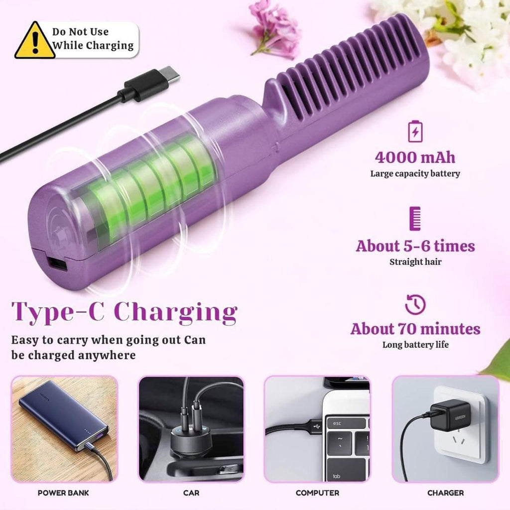 Cordless Mini Hair Straightener